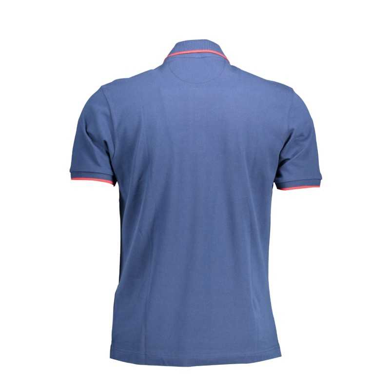 LA MARTINA POLO SHORT SLEEVE MAN BLUE