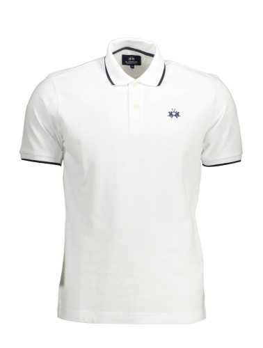 LA MARTINA POLO SHORT SLEEVE MAN WHITE