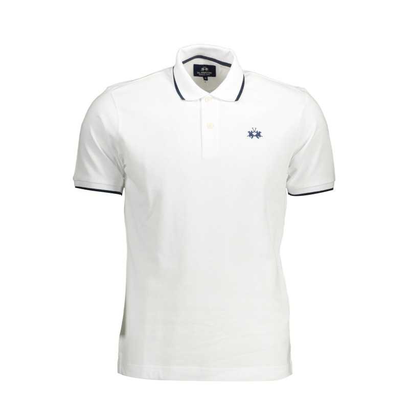 LA MARTINA POLO SHORT SLEEVE MAN WHITE