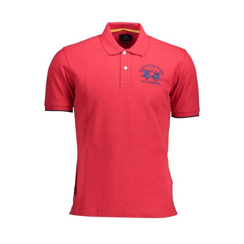 LA MARTINA POLO SHORT SLEEVE MAN RED