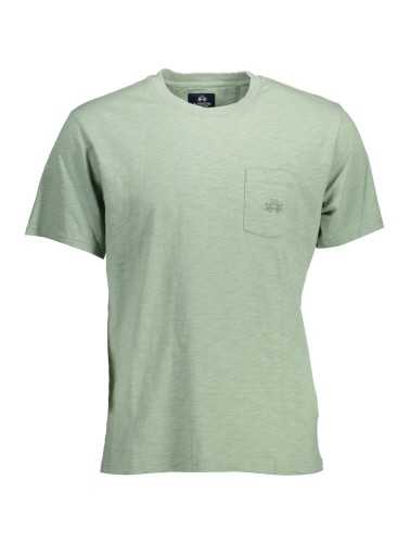 LA MARTINA GREEN MEN'S SHORT SLEEVE T-SHIRT