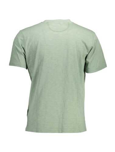 LA MARTINA GREEN MEN'S SHORT SLEEVE T-SHIRT