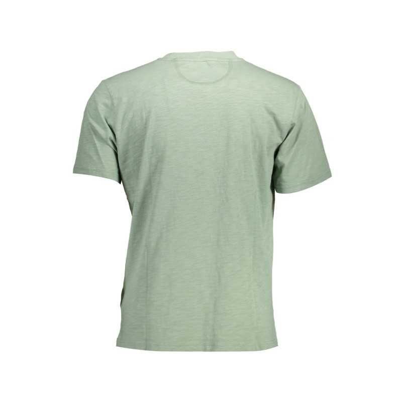 LA MARTINA GREEN MEN'S SHORT SLEEVE T-SHIRT