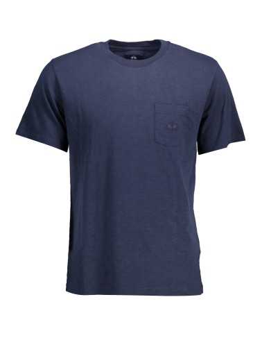 LA MARTINA MEN'S SHORT SLEEVE T-SHIRT BLUE