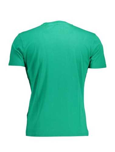 LA MARTINA GREEN MEN'S SHORT SLEEVE T-SHIRT