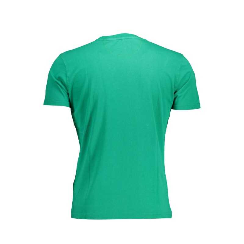 LA MARTINA GREEN MEN'S SHORT SLEEVE T-SHIRT