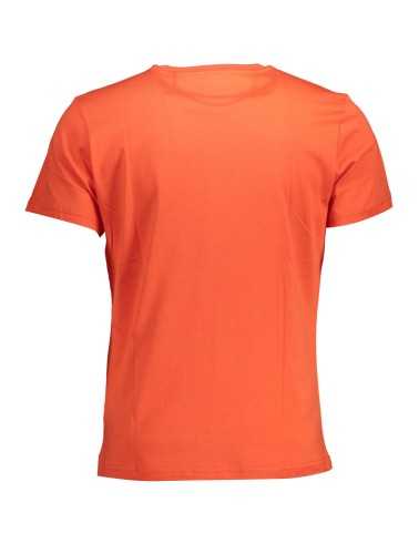 LA MARTINA MAN SHORT SLEEVE T-SHIRT ORANGE