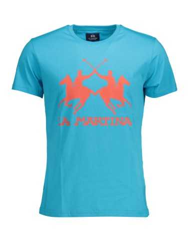 LA MARTINA T-SHIRT MANICHE CORTE UOMO BLU