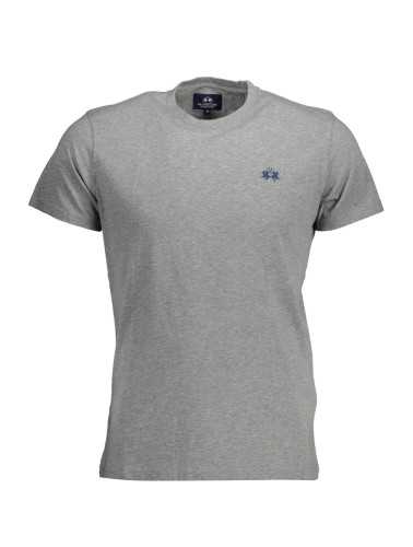 LA MARTINA MEN'S SHORT SLEEVE T-SHIRT GRAY