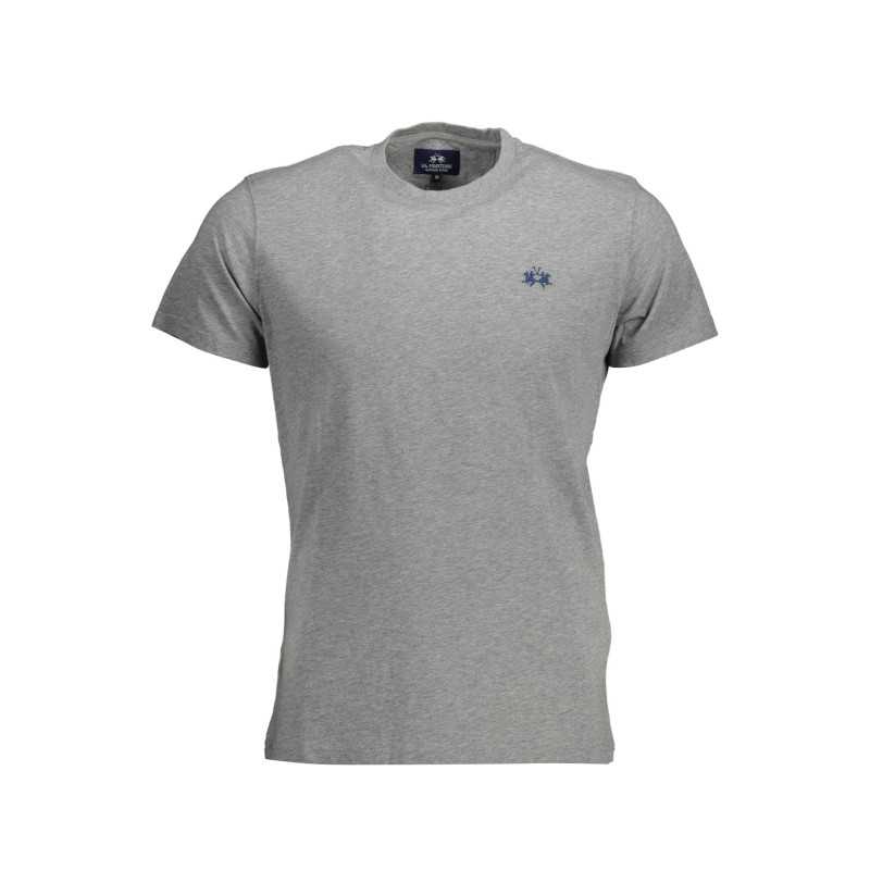 LA MARTINA MEN'S SHORT SLEEVE T-SHIRT GRAY