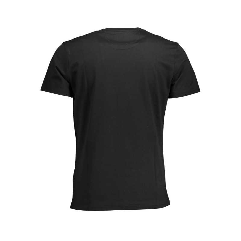 LA MARTINA MEN'S SHORT SLEEVE T-SHIRT BLACK