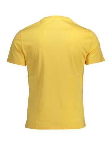 GUESS JEANS T-SHIRT MANICHE CORTE UOMO GIALLO