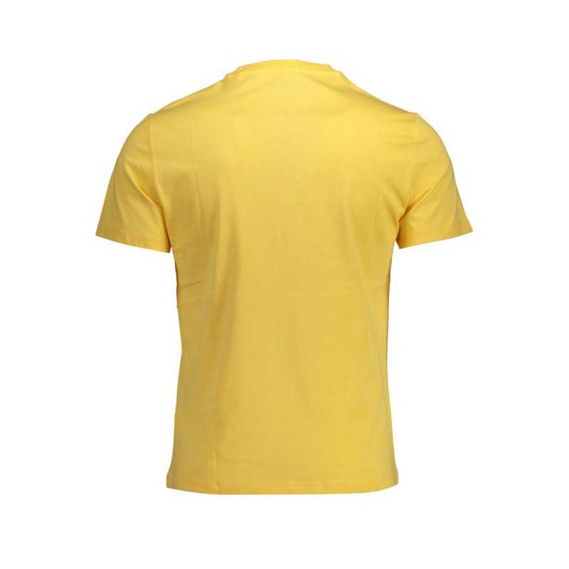 GUESS JEANS T-SHIRT MANICHE CORTE UOMO GIALLO