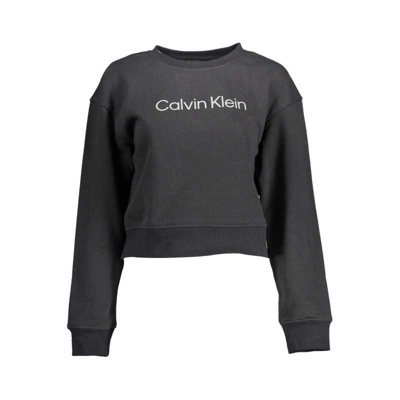 CALVIN KLEIN FELPA SENZA ZIP DONNA NERO