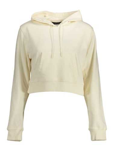 CALVIN KLEIN SWEATSHIRT WITHOUT ZIP WOMAN WHITE