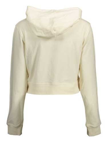 CALVIN KLEIN SWEATSHIRT WITHOUT ZIP WOMAN WHITE