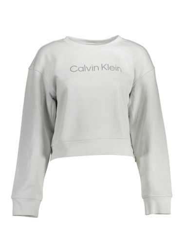 CALVIN KLEIN FELPA SENZA ZIP DONNA GRIGIO