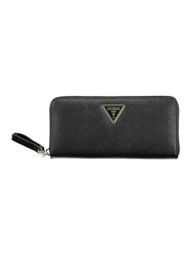 GUESS JEANS WOMEN'S WALLET BLACK