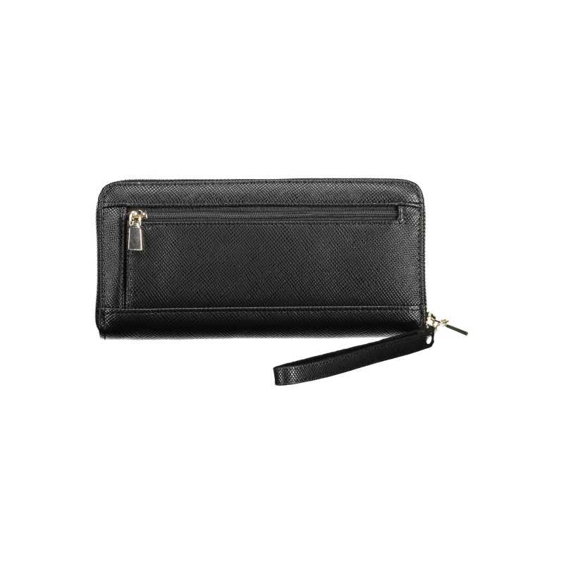 GUESS JEANS WOMEN'S WALLET BLACK