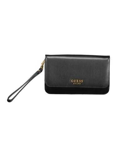 GUESS JEANS WOMEN'S WALLET BLACK