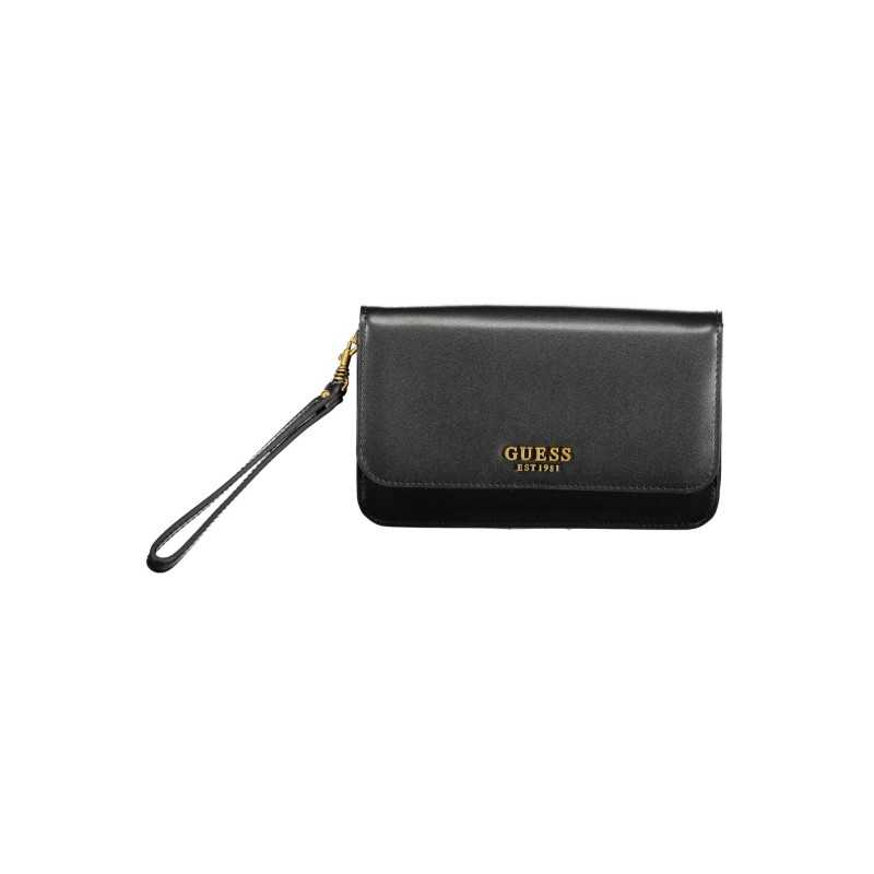 GUESS JEANS WOMEN'S WALLET BLACK