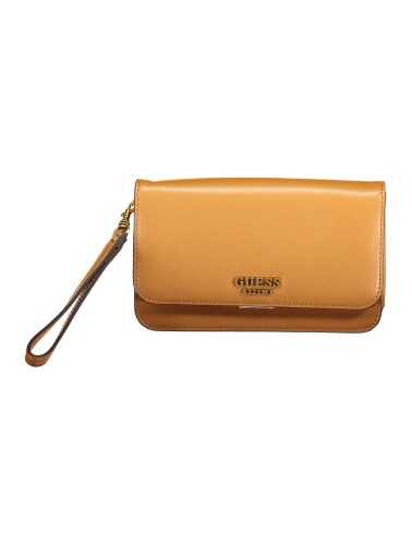 GUESS JEANS WOMEN'S WALLET BROWN