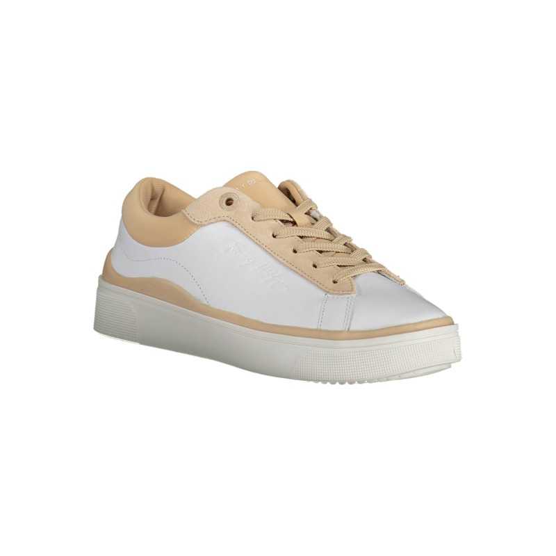 TOMMY HILFIGER WHITE WOMEN'S SPORTS SHOES