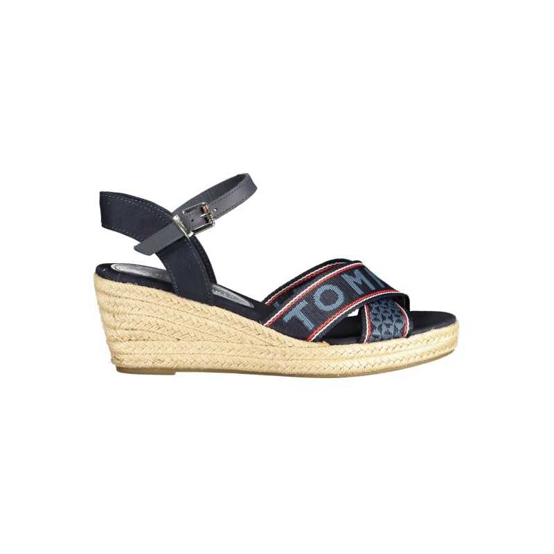 TOMMY HILFIGER BLUE WOMAN SANDAL SHOES