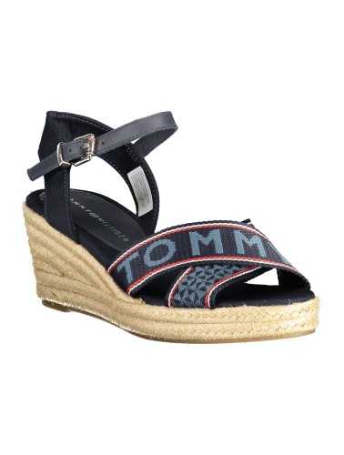 TOMMY HILFIGER BLUE WOMAN SANDAL SHOES