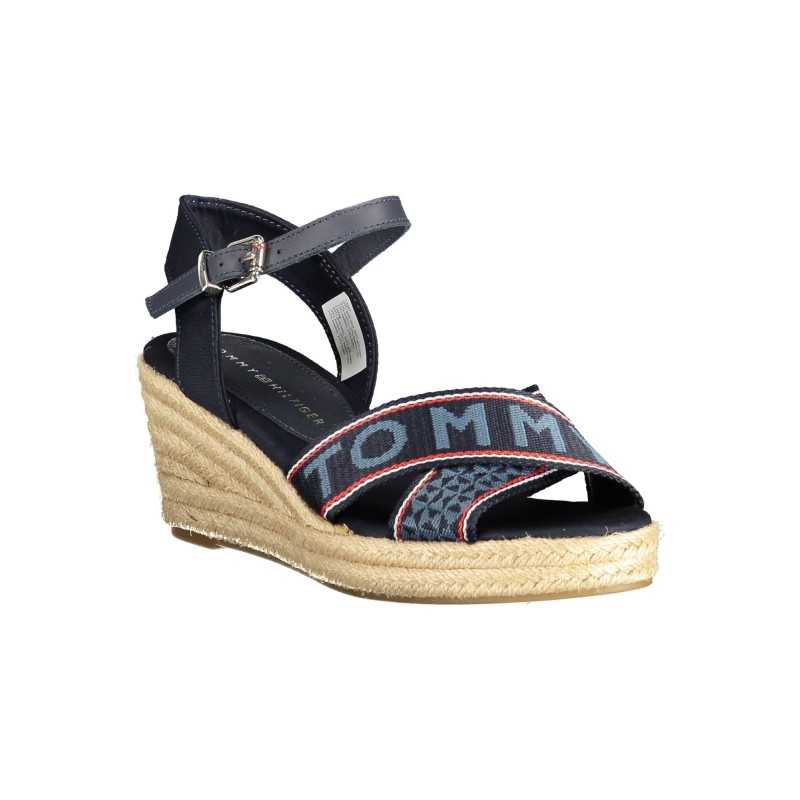 TOMMY HILFIGER BLUE WOMAN SANDAL SHOES