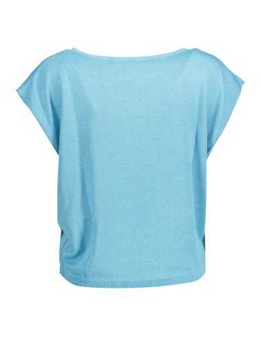 KOCCA SLEEVELESS T-SHIRT WOMAN LIGHT BLUE