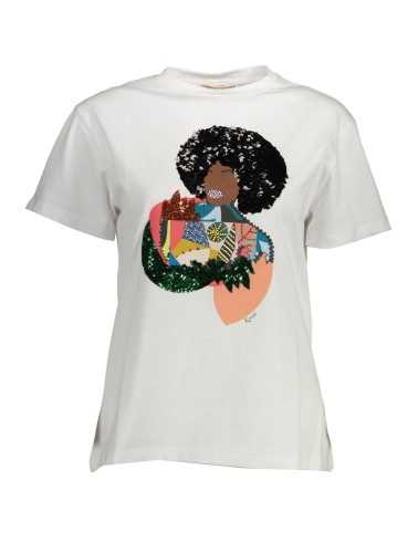 KOCCA T-SHIRT MANICHE CORTE DONNA BIANCO