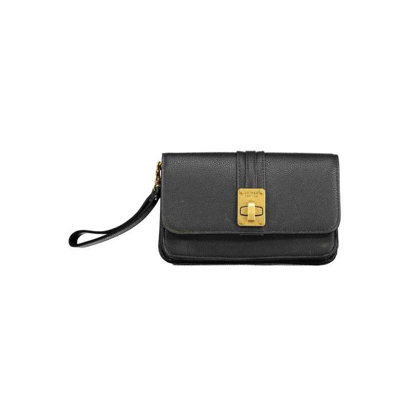 GUESS JEANS WOMEN'S WALLET BLACK