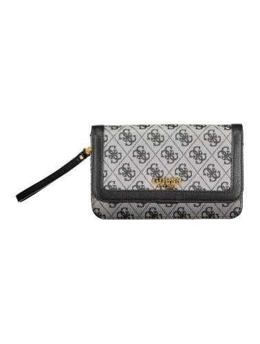 GUESS JEANS WOMEN'S WALLET BLACK