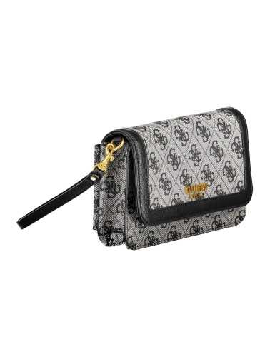 GUESS JEANS WOMEN'S WALLET BLACK