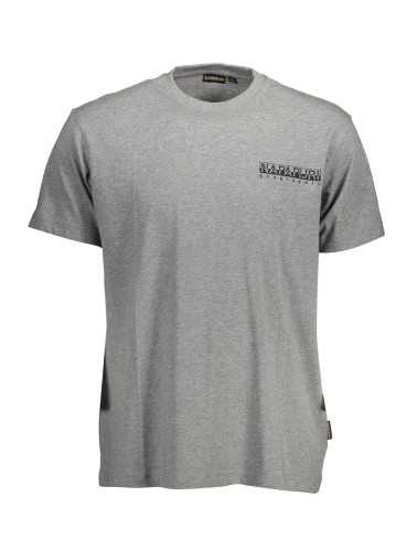 NAPAPIJRI T-SHIRT MANICHE CORTE UOMO GRIGIO