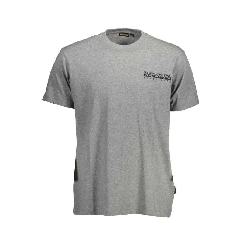 NAPAPIJRI T-SHIRT MANICHE CORTE UOMO GRIGIO