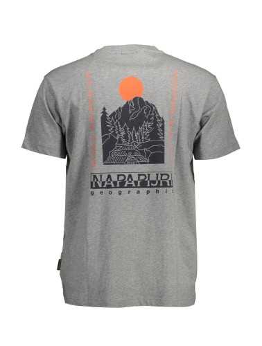 NAPAPIJRI MEN'S SHORT SLEEVE T-SHIRT GRAY