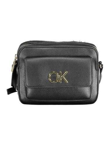 CALVIN KLEIN BLACK WOMAN SHOULDER BAG