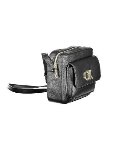 CALVIN KLEIN BLACK WOMAN SHOULDER BAG