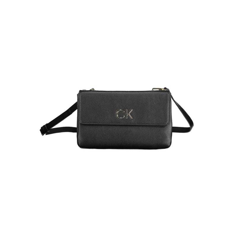 CALVIN KLEIN BLACK WOMAN SHOULDER BAG