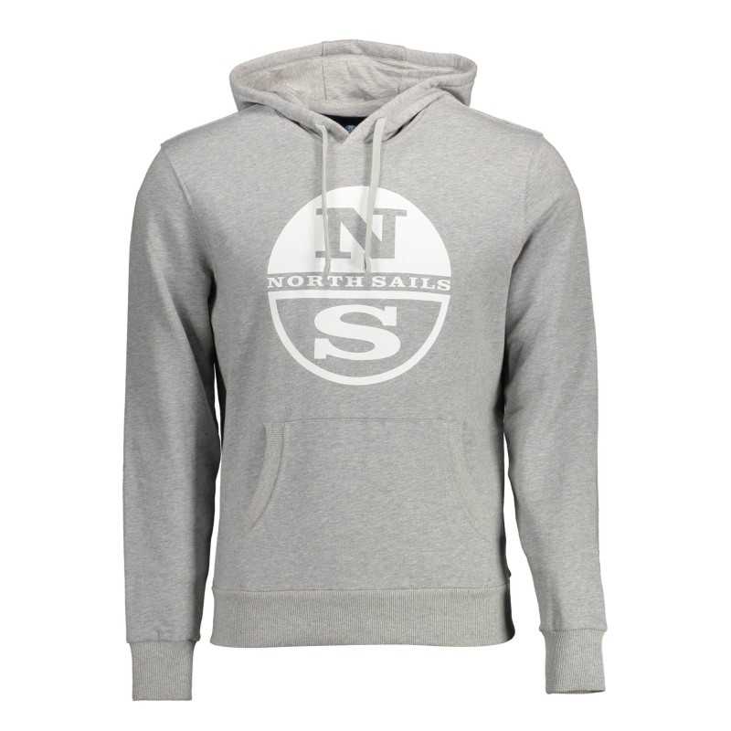 NORTH SAILS FELPA SENZA ZIP UOMO GRIGIO