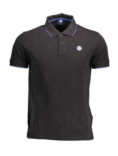 NORTH SAILS POLO MANICHE CORTE UOMO NERO