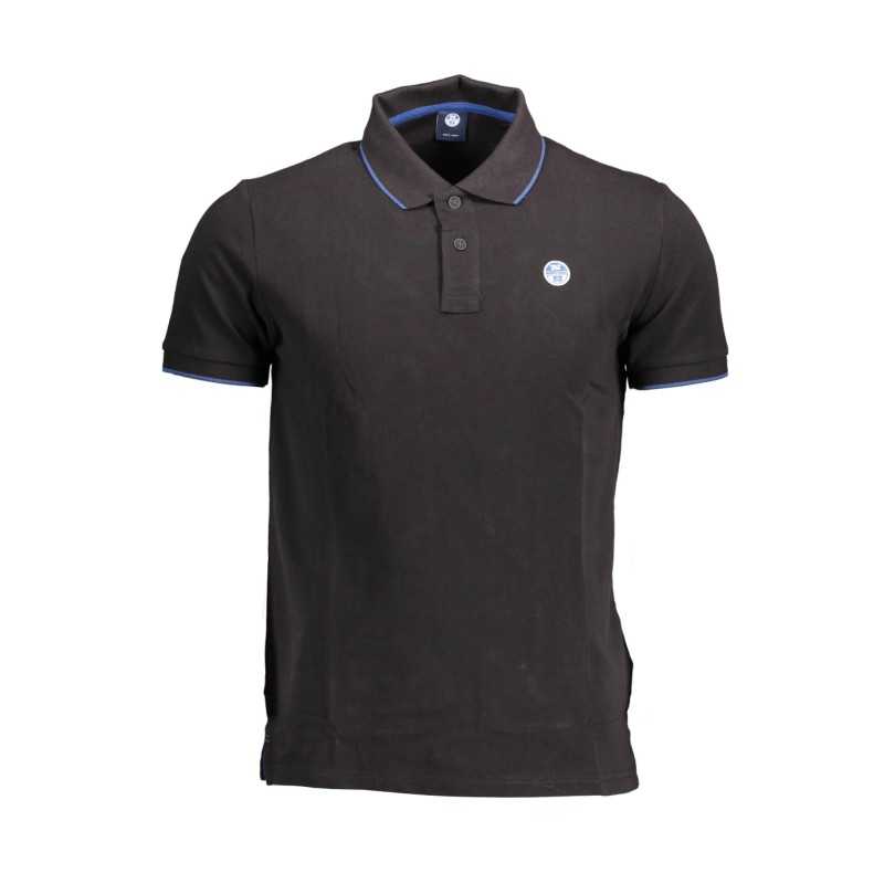 NORTH SAILS POLO MANICHE CORTE UOMO NERO