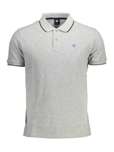 NORTH SAILS POLO MANICHE CORTE UOMO GRIGIO