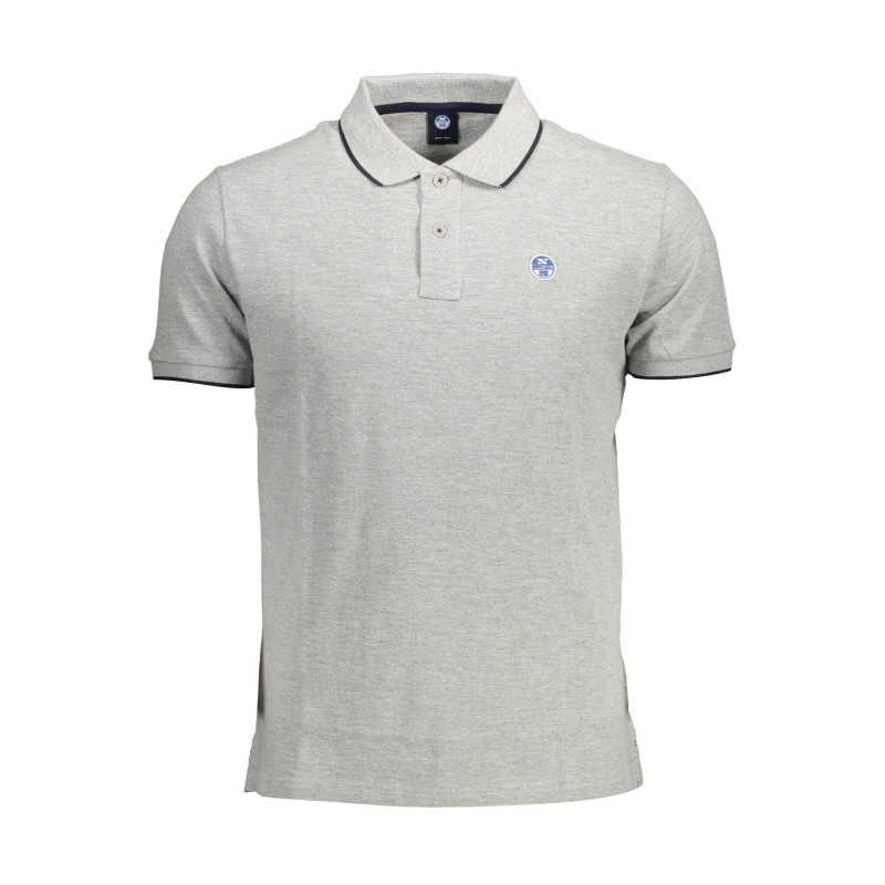 NORTH SAILS POLO MANICHE CORTE UOMO GRIGIO