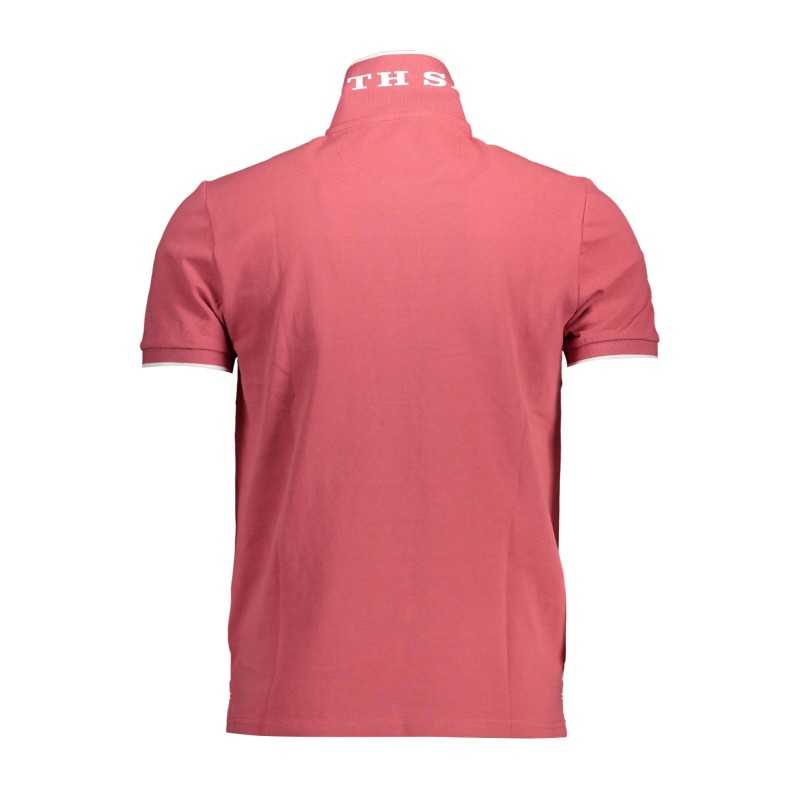 NORTH SAILS PINK MEN'S SHORT SLEEVE POLO SHIRT