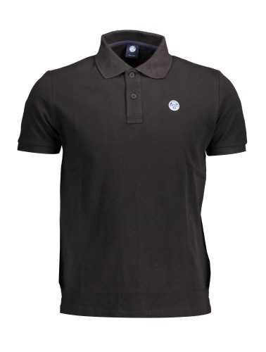 NORTH SAILS POLO MANICHE CORTE UOMO NERO