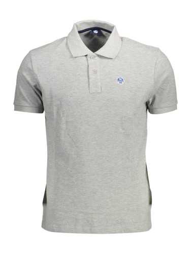 NORTH SAILS POLO MANICHE CORTE UOMO GRIGIO