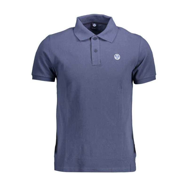 NORTH SAILS SHORT SLEEVE POLO SHIRT MAN BLUE